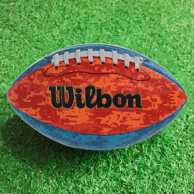 Mingea de Antrenament Rugby PU Gonflabilă Standard Fotbal American Fotbal Indoor Outdoor Pentru Adulți Copii Și Jucători Tineri Mărimea 3 6 9