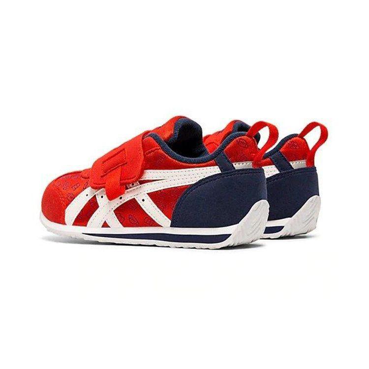 Asics Idaho Low Top Kids Running Shoes Kids Running Shoes Red Blue 1144A023-600