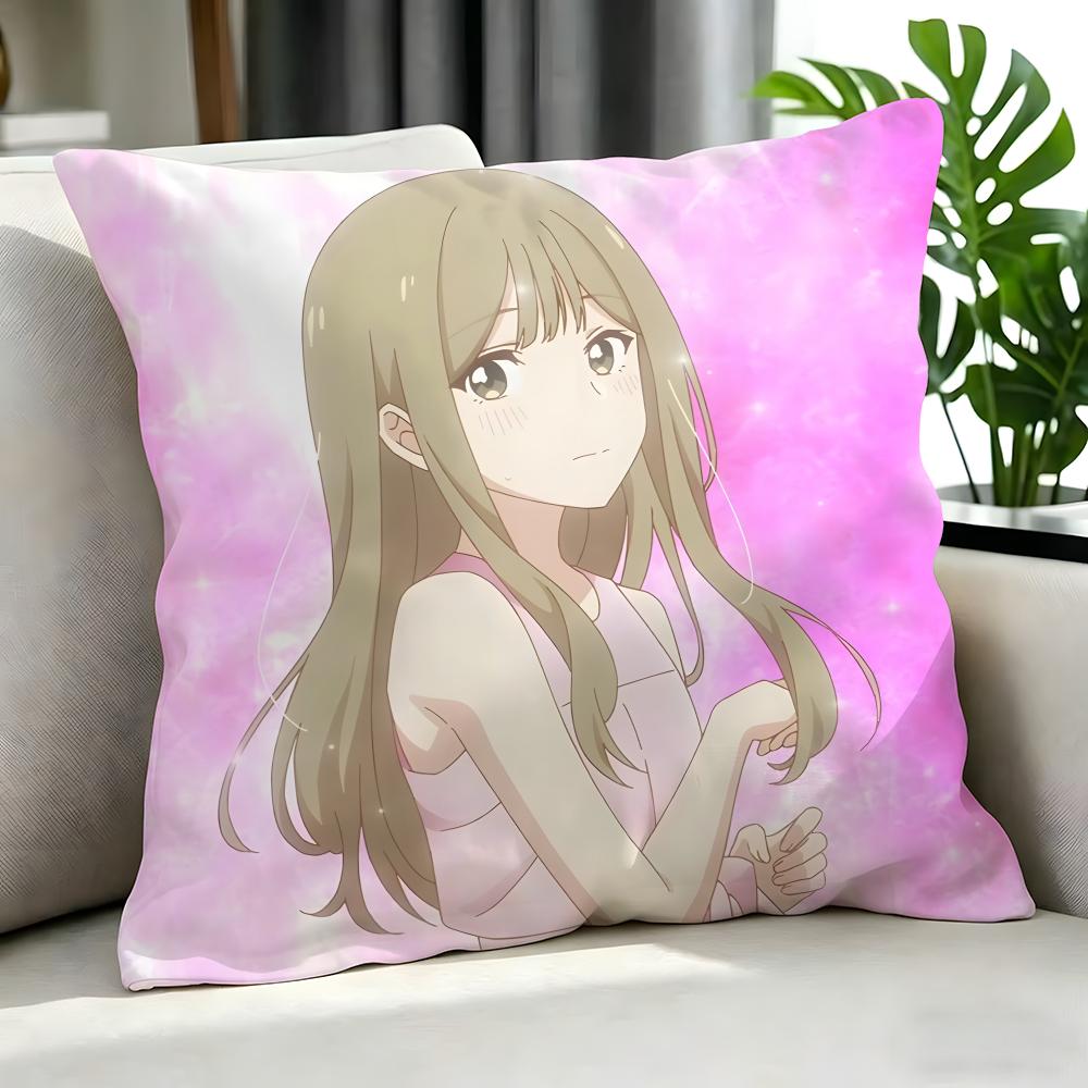 anime Senpai Is an Otokonoko Cushion Cover Cushion Cover Set Pcs x x x Pillowcase Decorative Sofa Home Decor