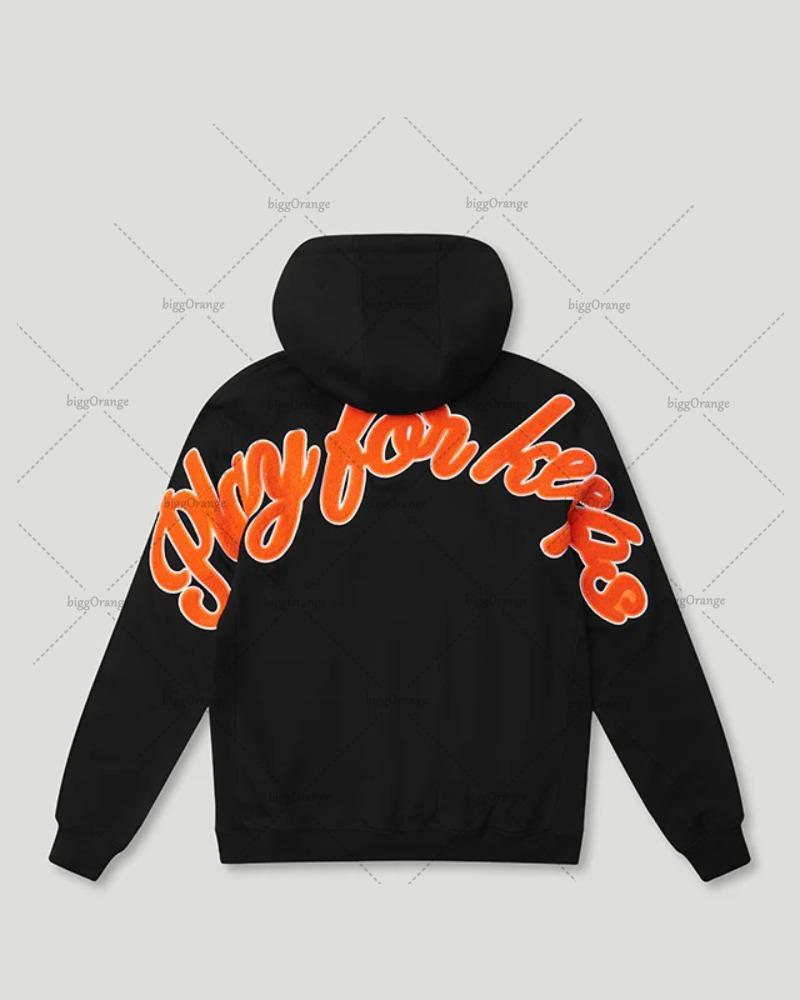 

Y2K Harajuku Retro Letter Embroidery Casual Oversized Hoodie Men High Street Fashion Clothing Street Fashion Loose Sweatshirt L