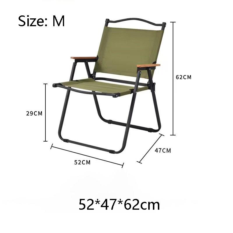 Aluminum Folding Chair Portable Camping Chair Heavy Duty Outdoor Picnic Chair Car Trunk Lightweight Chair for Beach Hiking