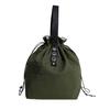 Bento Bag Adjustable Wide Opening Canvas Drawstring Design Lunch Handbag Picnic Accessories