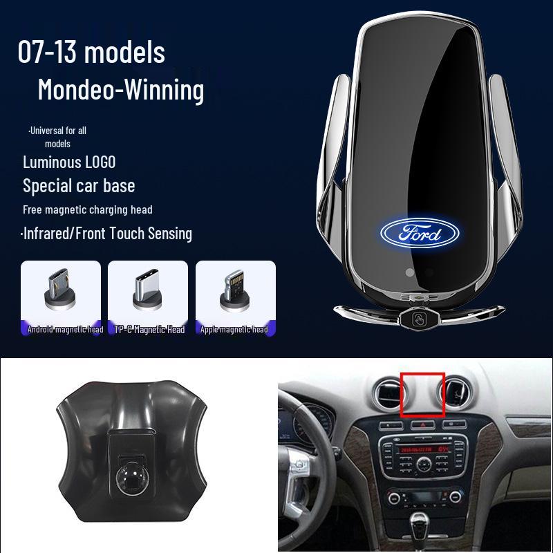 Magnetic Wireless Fast Charging Phone Holder for Ford Focus/Mondeo/Fiesta