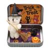 Halloween Surprise Box Portable Candy Bag Filler Surprise Box Mini Halloween Teddy Bear Box for Friends