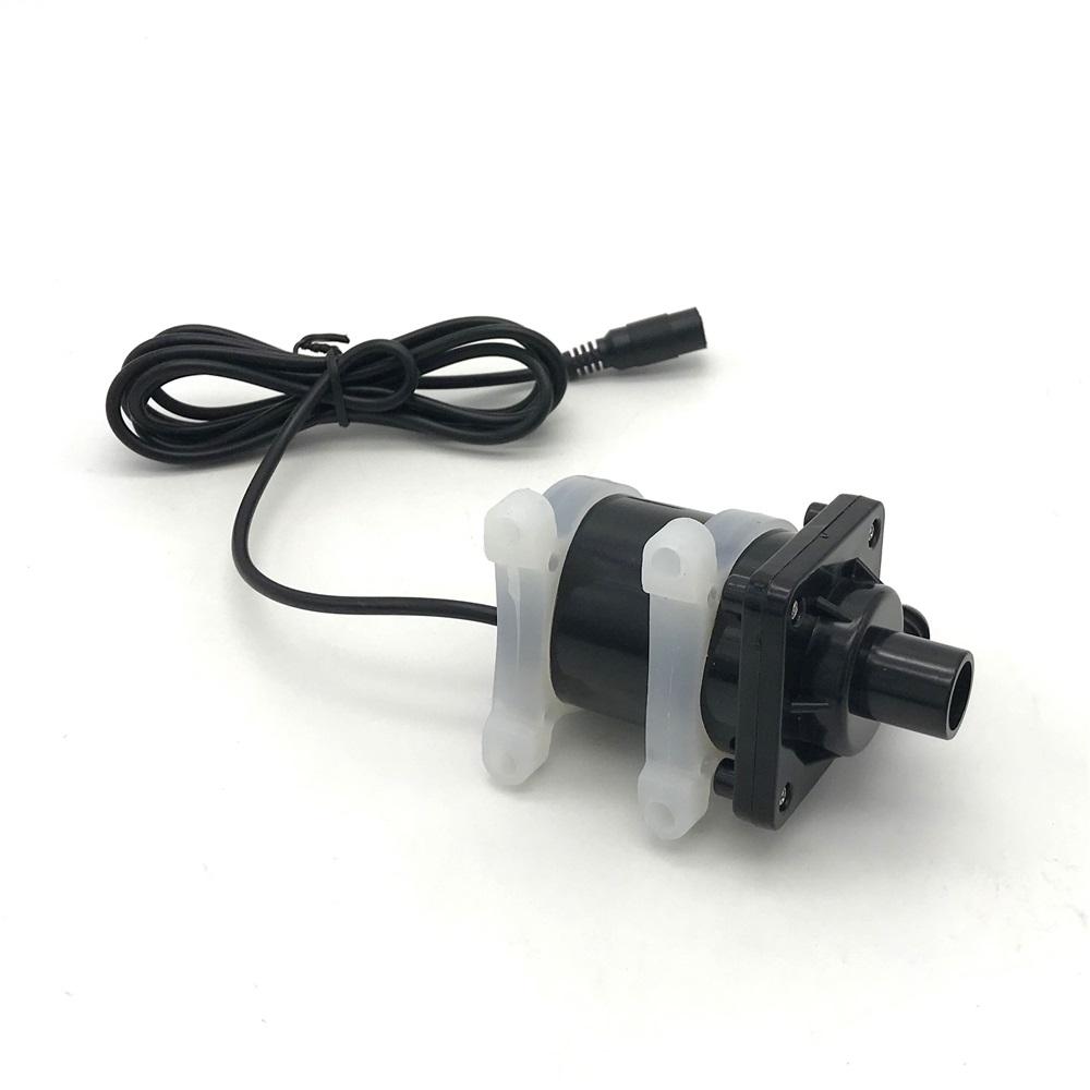 Liten Vattenpump Dränkbar DC 12V 24V Borstlös Motor Vattencirkulation Solvattenpumpar 350~900L/h