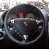 For Porsche Cayenne 2003-2010 DIY Hand-stitched Non-slip  Leather Car Steering Wheel Cover