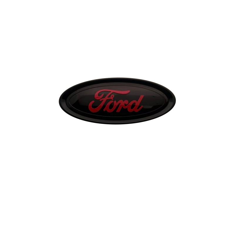 13x5.6CM Car Front Hood Cover Rear Trunk Badge Sticker Accessories for Ford Fiesta Fusion Escape Kuga Edge Focus Ranger Mondeo