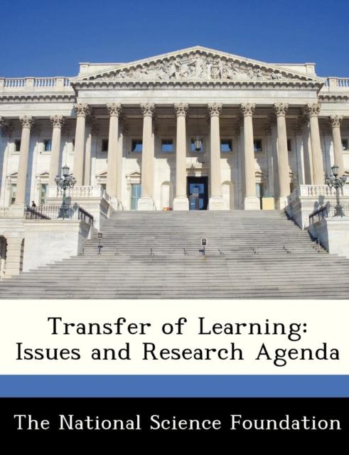 Kniha Transfer of Learning : Issues and Research Agenda