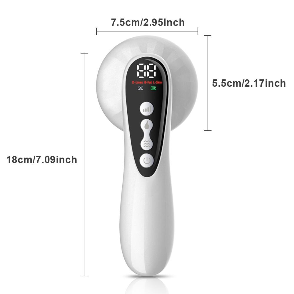 Electric Fat Remover Vibrating Massager For Belly Waist Arm Leg Butt Body Shaping Handheld Cellulite Machine