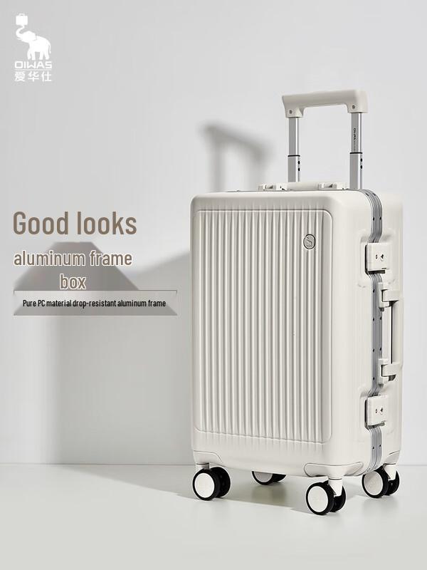 OIWAS 24-inch Aluminum Frame Luggage