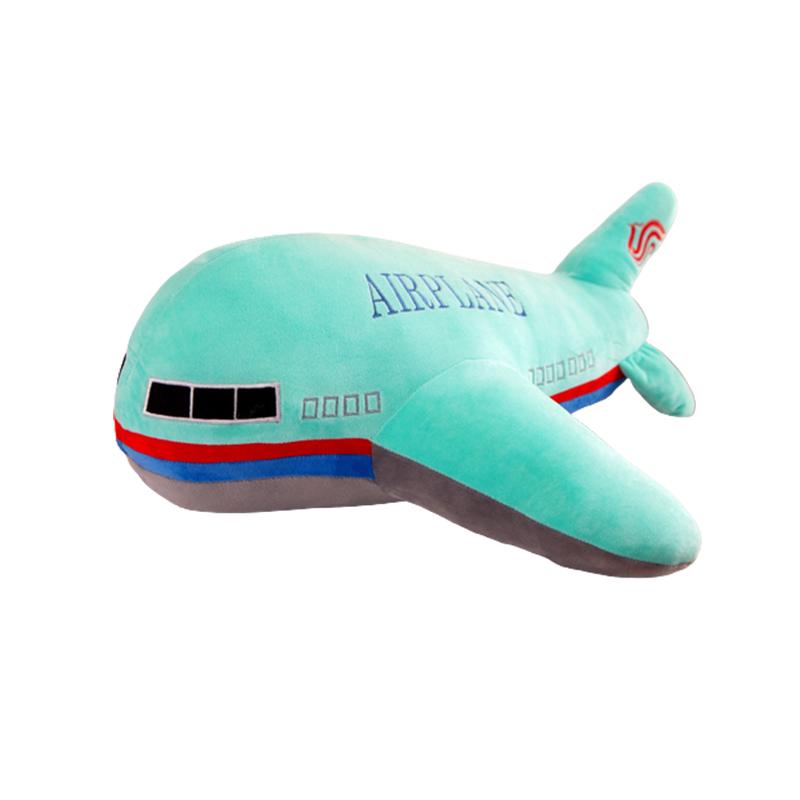 

Подушка-симуляция Самолет Мультяшный Милый Сверхмягкая Плюшевая Игрушка Декор Комнаты Подарки 40cm/15.75in зелёный