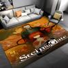 Steins;Gate -Themed Entrance Mat,Non-Slip Mat Area Rug,Room Decor,Outdoor Decor,Kitchen Rug,Doormat - Machine Washable,Easy to Clean