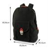 Hinomoto Canvas Backpack Canvas Daypack No.501 (Black)