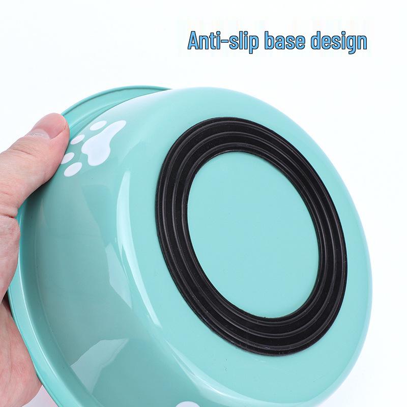 Hundenapf aus Edelstahl mit großer Kapazität und Kippschutz für mittelgroße und große Haustiere