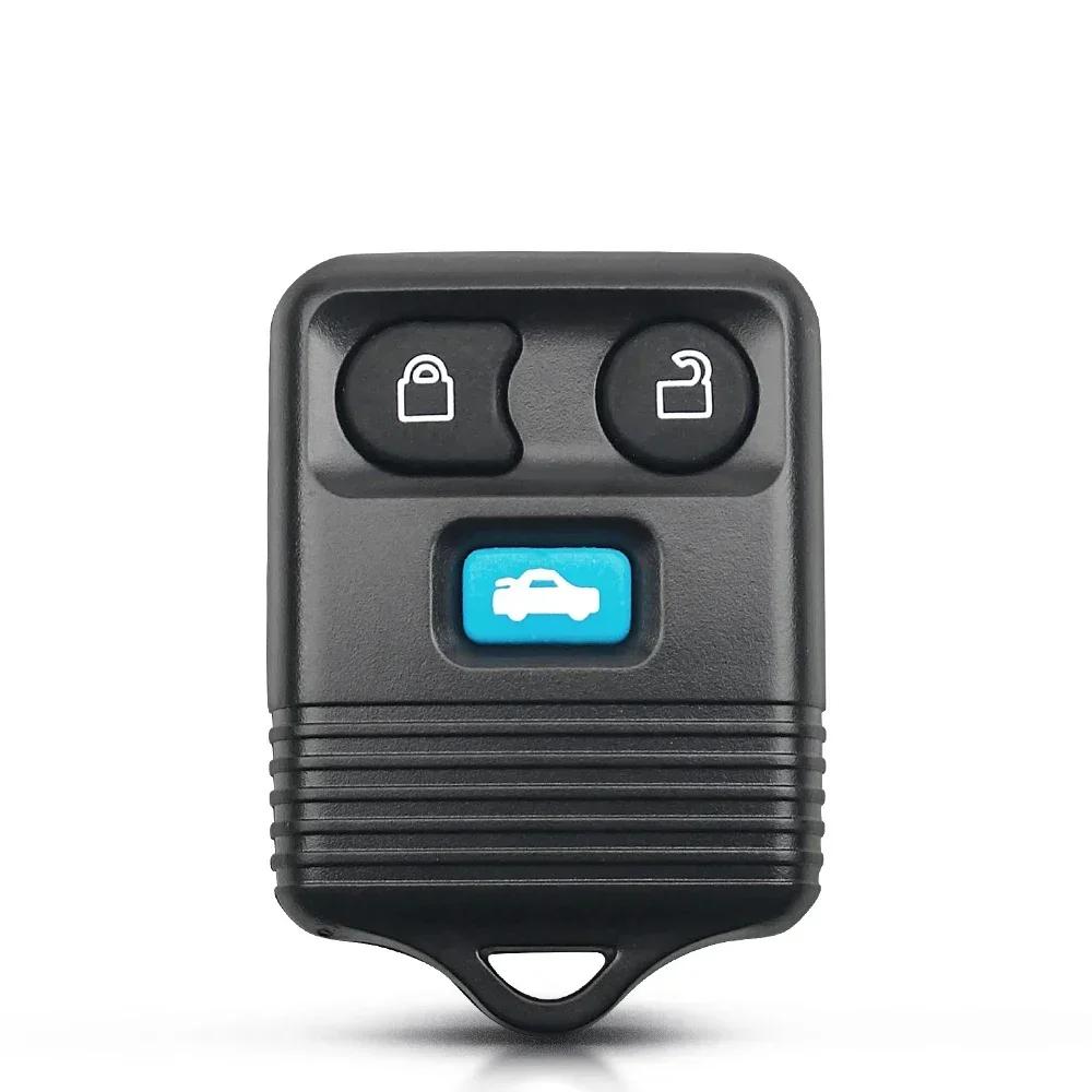 KEYYOU Fob 3/4 Buttons For Ford Transit MK6 Connect 2000 2001 2002 2003 2004 2005 2006 Remote Car Key Keyless Entry