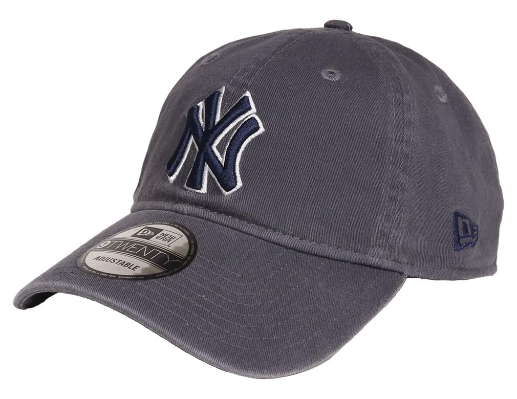 New Era Free Size NY Gray Cap Men's (newera005) [Product Code]