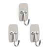 Yekee Y-9515 Stainless Steel Adhesive Hooks