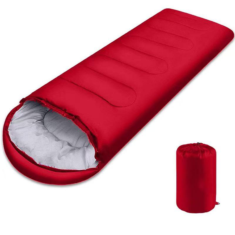 Adult Emergency Relief Sleeping Bag with Hood - Dirt-Proof, for Spring, Autumn, Winter Outdoor Camping and Disaster Relief.