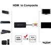 1080P HDTV Male to 3RCA Video Cable HDTV to 3RCA Cable Connector Adapter for HDTV Gaming Console Accessories