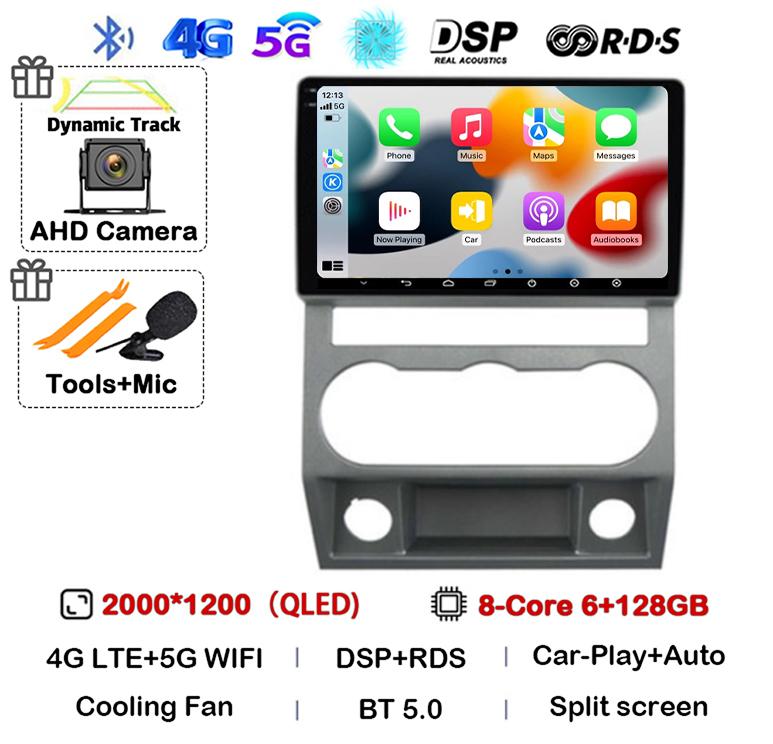 Android 14 Auto Carplay WIFI Car Radio For GAZ Gazelle Next 2013 - 2021 Multimedia Video Player GPS Stereo Navigation 360 Camera