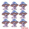 10 Pcs/lot Embroidery Patch Iron On Patches For Clothing Patches On Clothes Jackets Decor Applique Sew Supplies