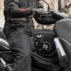 Sturdy Construction Motorcycle Storage Bag with 12L Capacity Double Closure Opening Accommodating Helmets and Ergonomic Design for Unobstructed Leg
