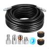 Tubo per Sblocco Scarichi Kit Idropulitrice Jetter per Fognature Ricambi Flessibile Materiale Metallico