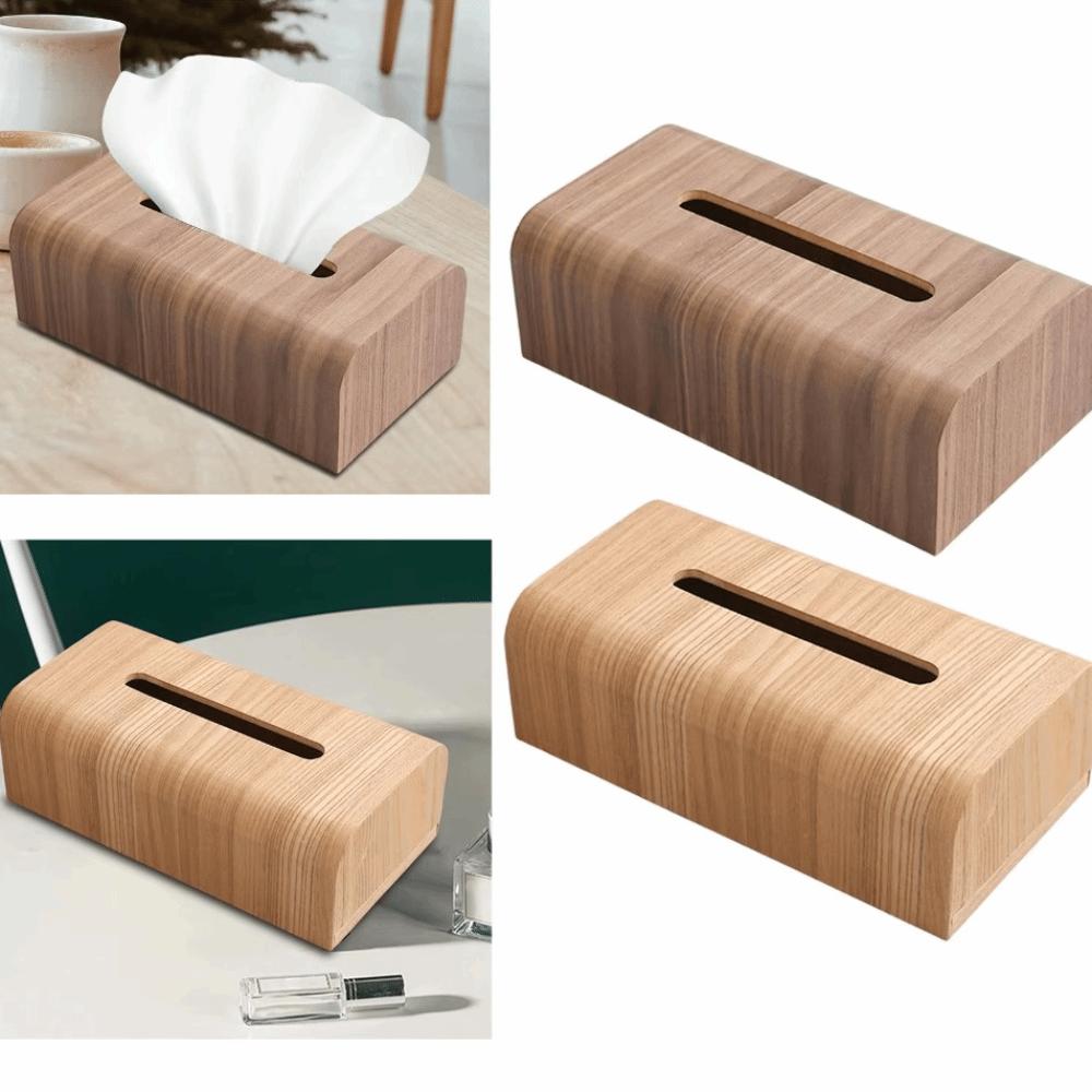 Drawer Design Solid Wood Tissue Box Nordic Style Tissue Holder Tissue Case  Living Room