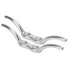 2pcs set 6in Cleat Stainless Steel Flagpole Cleat Hook Flag Halyard Boat Securing Tie Down