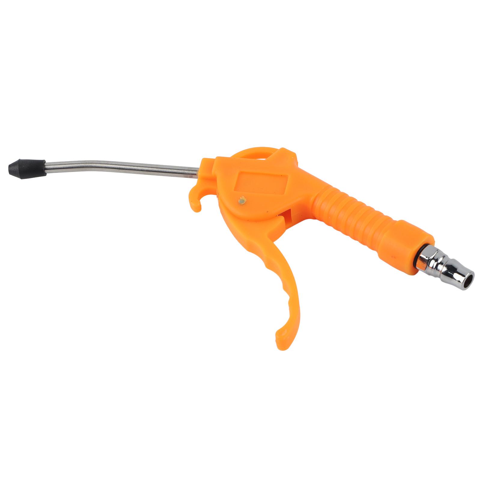 

Пневматичний пістолет для видування пилу з коротким соплом, повітряний тиск, видування, промисловий інструмент, помаранчевий