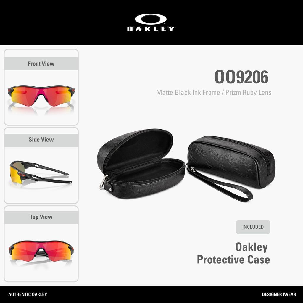 Okulary przeciwsłoneczne Unisex dla dorosłych 0OO9206 RADARLOCK PATH 920642 PRIZM RUBY Rozmiar uniwersalny [Oakley] (Dopasowanie do Azji)
