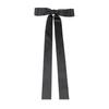 Smooth Satin Hair Ribbon Lace-up Bows Large Ponytail Holder Silky Bow Ponytails Hairpin Hair