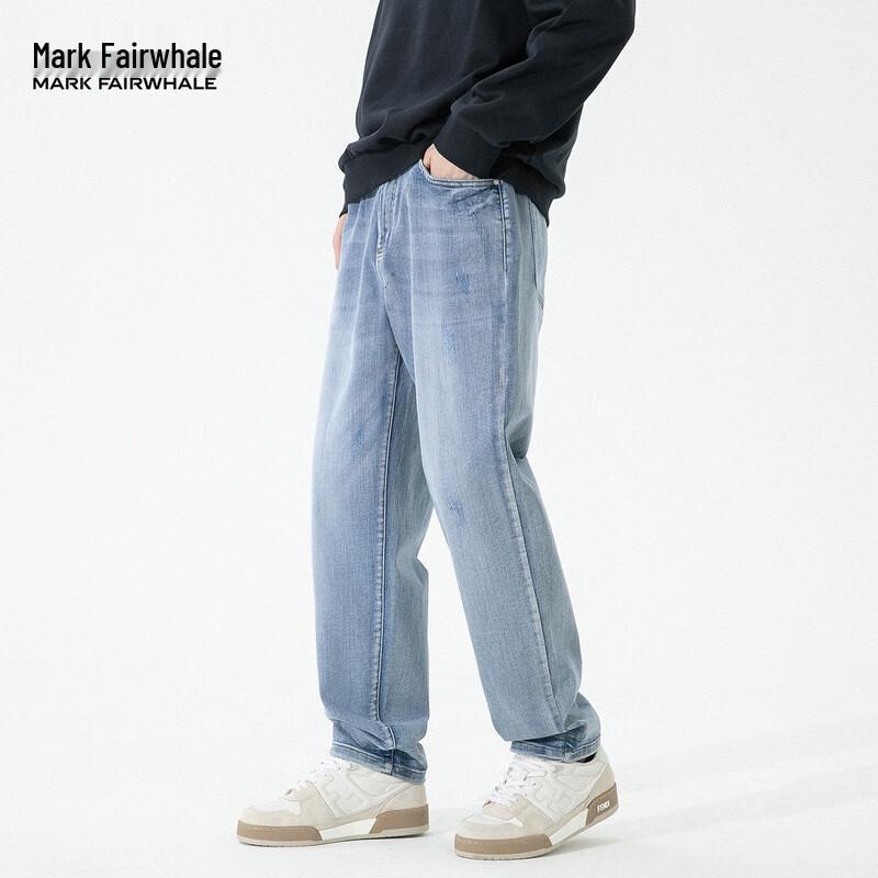 

Мужские зауженные джинсы из выстиранного денима Mark Fairwhale XL