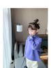 Girls' High Neck Thermal Top - Autumn/Winter Long Sleeve, Plus Velvet, Warm Base Layer