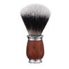 Cross-Border Men's Soft Bristle Beard Shaving Brush - Nylon Foam Face Washing Brush