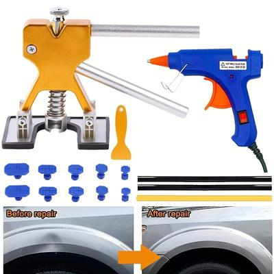 Car Body Sheet Metal Paintless Dent Plastic Puller Kit Auto Hail Pit Removal Repair Tools