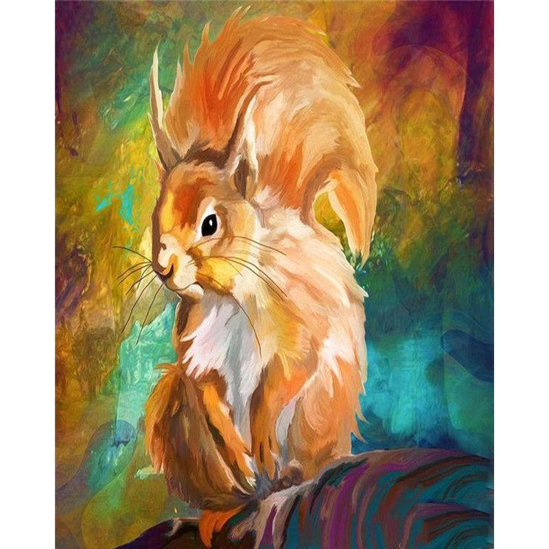 5D DIY Diamond Embroidery Owl Squirrel Full Round Diamond Painting Animal Mosaic Cross Stitch Decor For Home Gi
