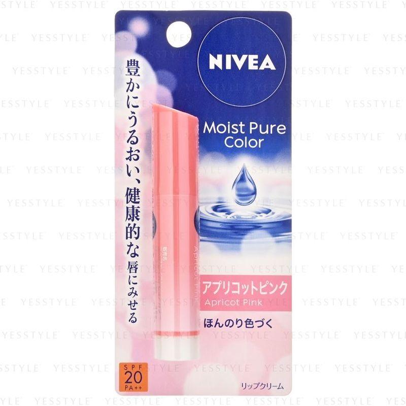 Nivea Japan - Moist Pure Color Lip Balm SPF 20 PA++