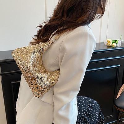 2025 Niche Sequin Women's Crossbody Bag - High-End Versatile Evening Shoulder Bag