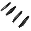 Roof Rack Rails End Cap 63492‑60040 Colorfast Roof Cargo Rack End Shell Protection Trim for GX470 2003‑2009 Glossy Black