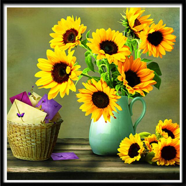 

5D Алмазная картина DIY Пейзаж Цветочный цвет Роза Алмазная вышивка Алмазная вышивка 30x30CM синий