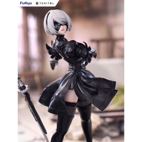 Furyu "NieR:Automata Ver. 1.1a" TENITOL 2B (YoRHa No. 2 Type B) Non-scale ATBC-PVC Pre-painted Complete Figure (AMU-TNL0101) Approximately 220mm Tall