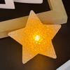 Handheld LED Light Star Shaped Night Light Soft Warm Glow Dance Prop for Kids Party Performance Photo Decoration