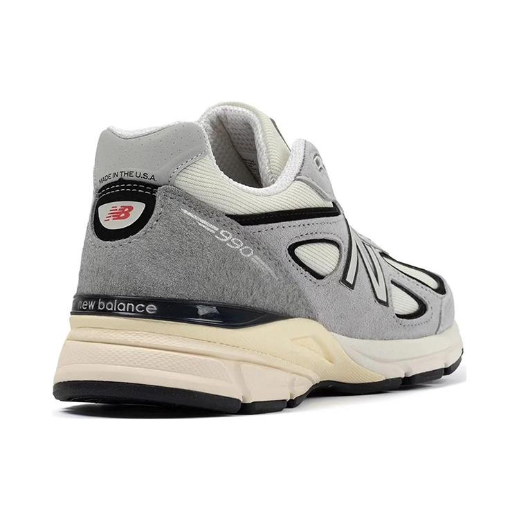New New Balance 990v4 MiUSA Teddy Santis Grey Black Cream U990TG4