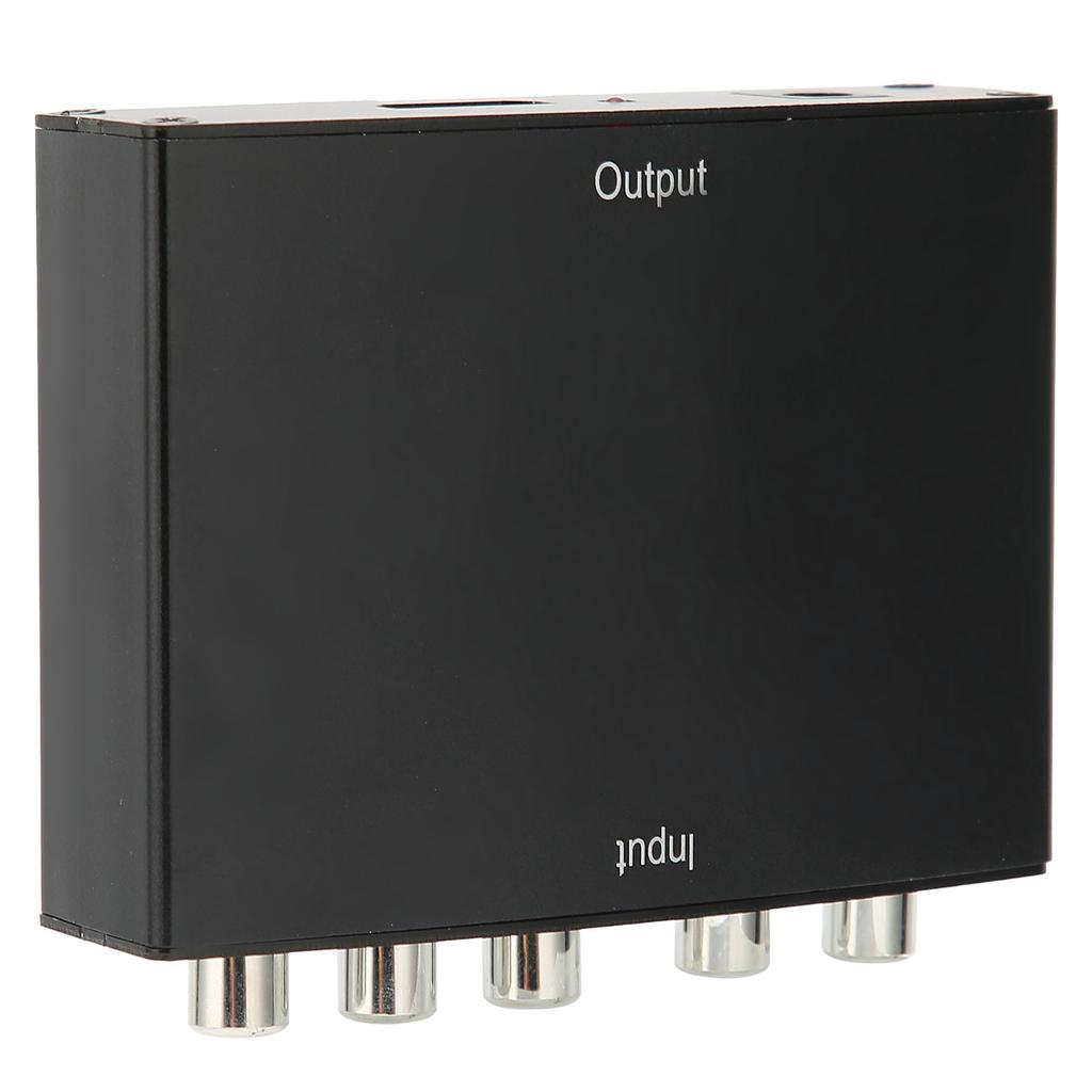 YPBPR to High Definition Multimedia Interface Converter Video Audio 1080P Computer Accessory