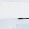 Hanging Cabinet with Storage White 50 x 31 x 80 cm Wood Based Material