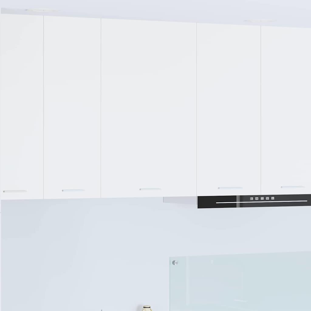 Hanging Cabinet with Storage White 50 x 31 x 80 cm Wood Based Material