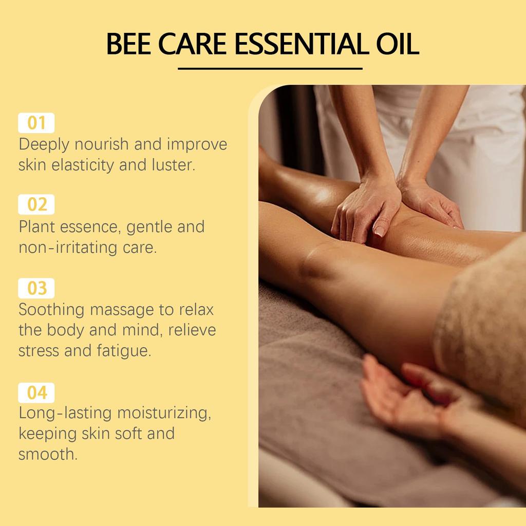 Bee Care Serum Oil;Body Massage Oil; Herbal Massage OilDeeply Nourish The Skin And Make The Skin More Hydrated And Elastic.12ml