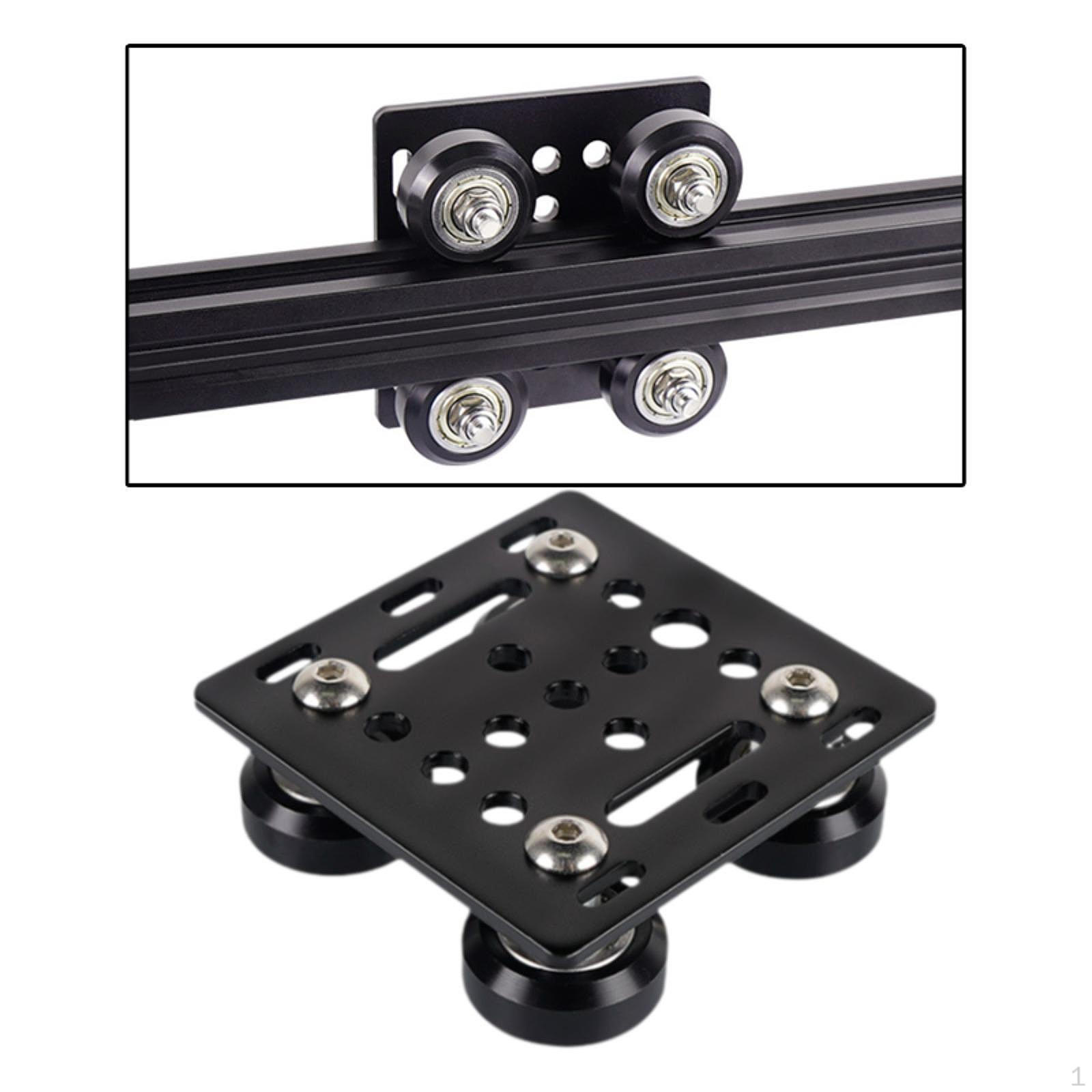 

Алюминиевый профиль слот опорная пластина построить портал стабильный надежный легкий простой в установке чёрный