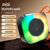 X16 Portable Mini Bluetooth Speaker with Subwoofer, High Volume & Colorful Ambient Light